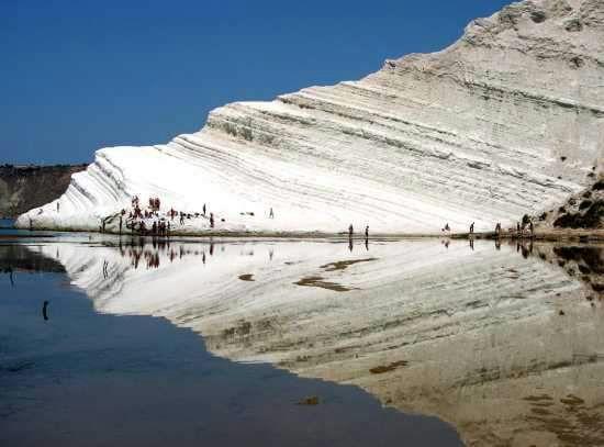 Апартаменты Anemone Della Scala Dei Turchi Реальмонте Экстерьер фото
